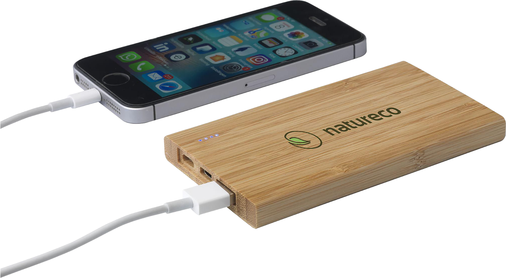 Picture of Bamboo power bank (4,000 mAh) 