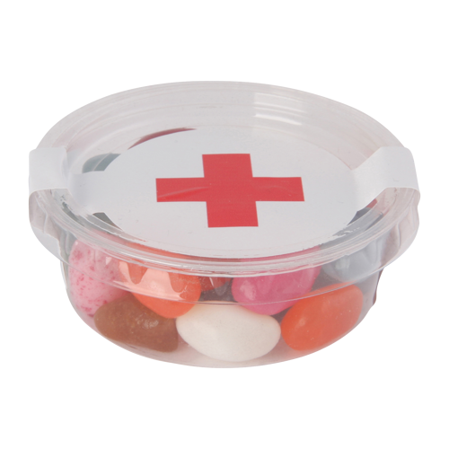 Small eco sweet tub with jelly beans