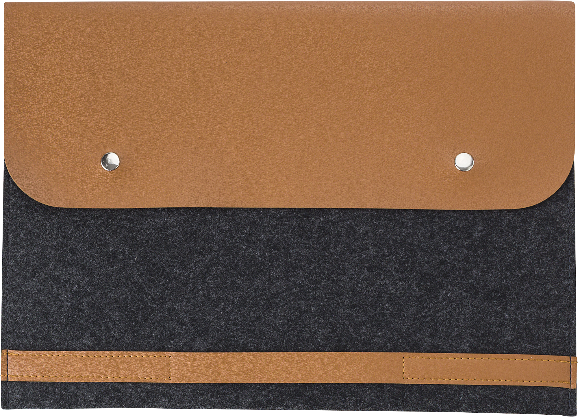 Picture of RPET felt laptop pouch