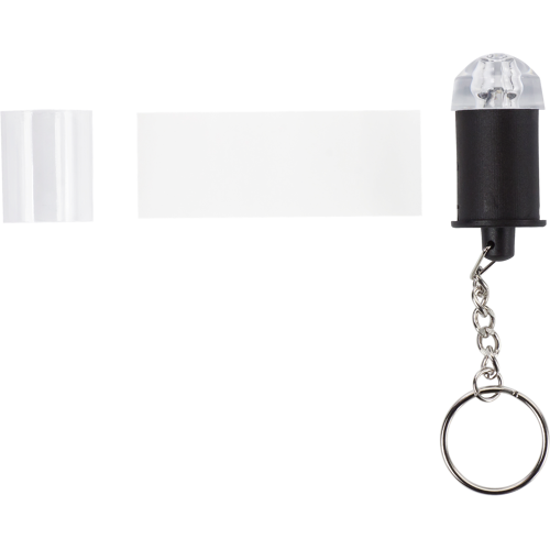 Push button torch keyring