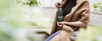 Topflask recycled double walled bottle (500ml) 265691_060 (Dark green)