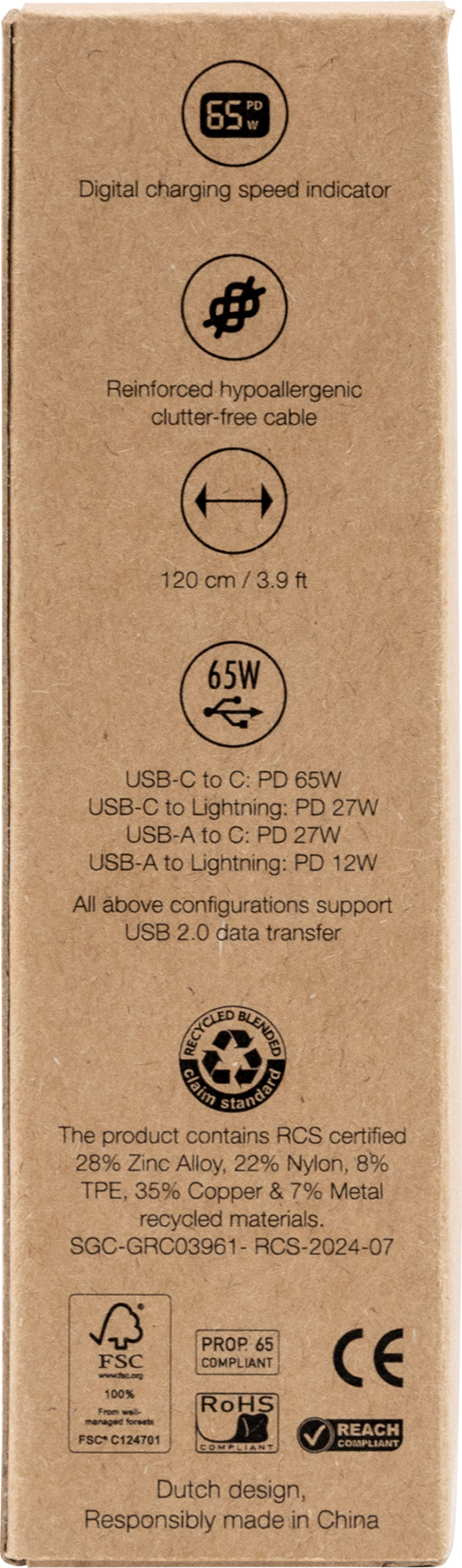 Picture of BrandCharger Eco charging cable