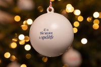 Christmas bauble  263169_002 (White)