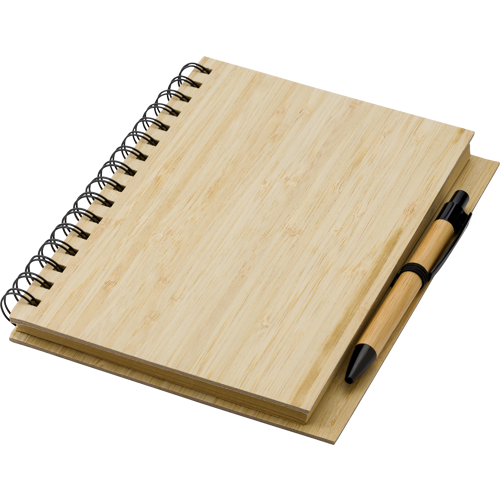 Bamboo notebook