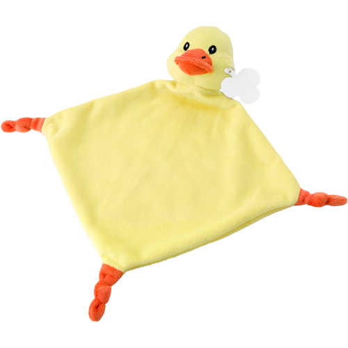 Plush animal comforter