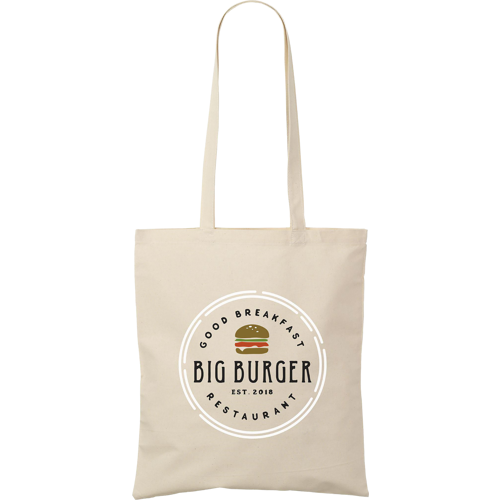 Long handle cotton shopper (180 gsm/5.3oz)