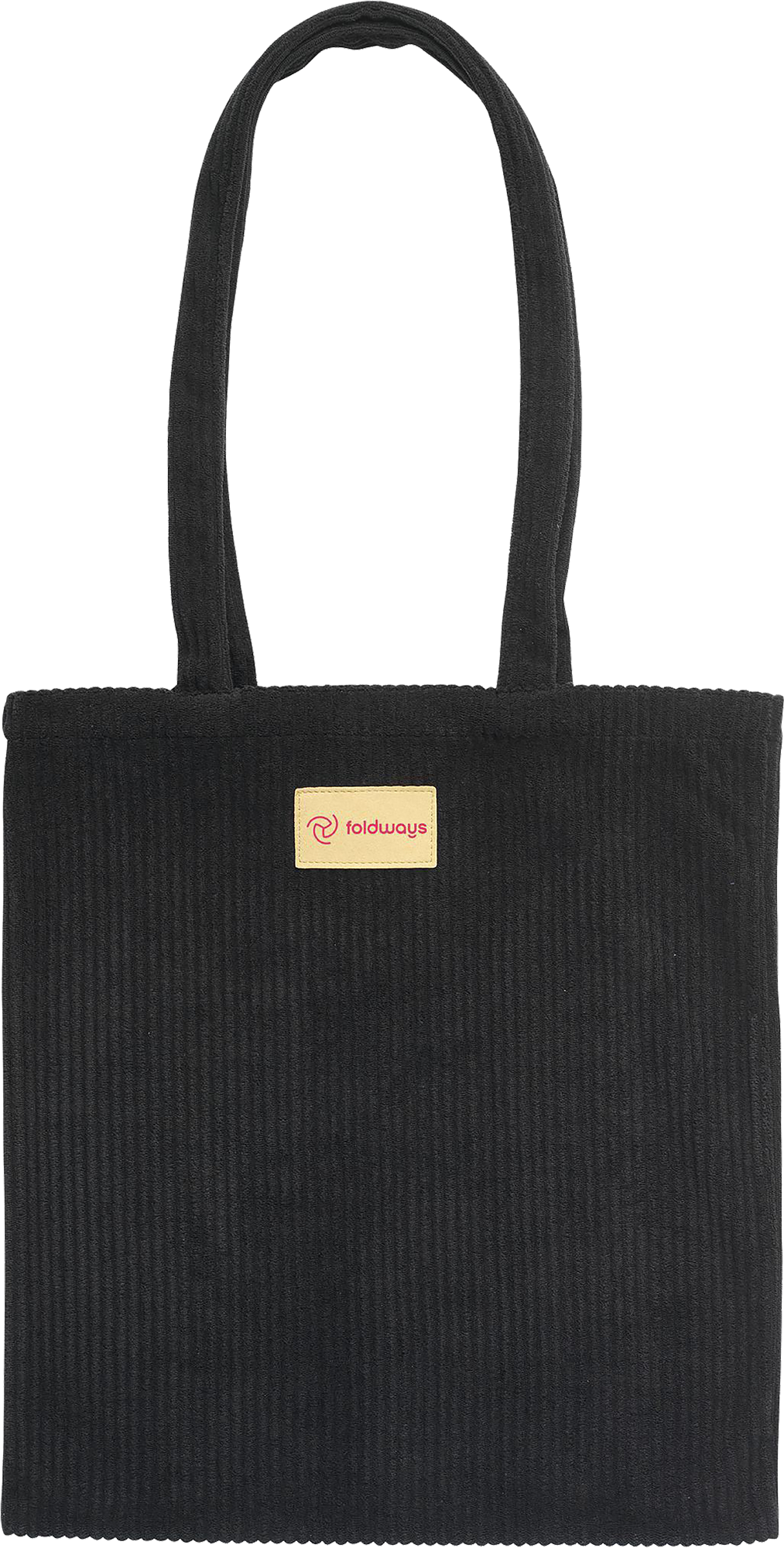 Picture of Recycled corduroy shopper (270gsm/7.9oz)