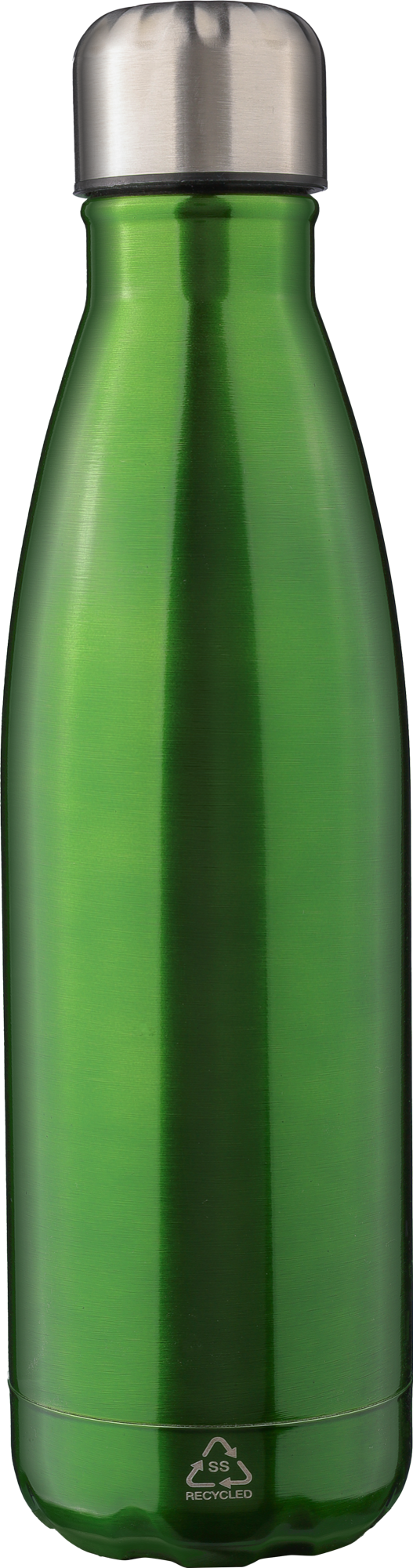 Picture of Recycled stainless steel double walled bottle (500ml)