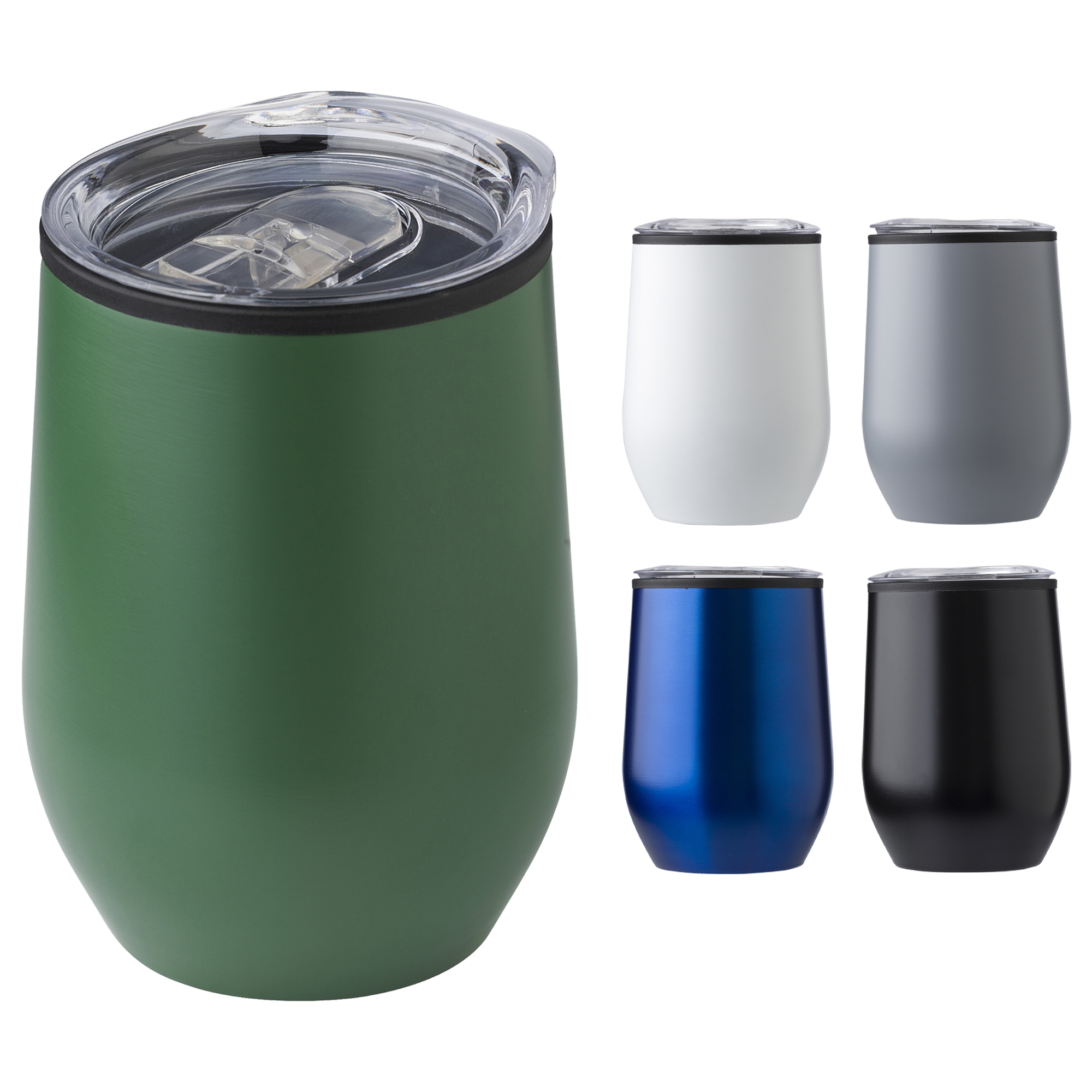 Stainless steel double wall mug (300ml)