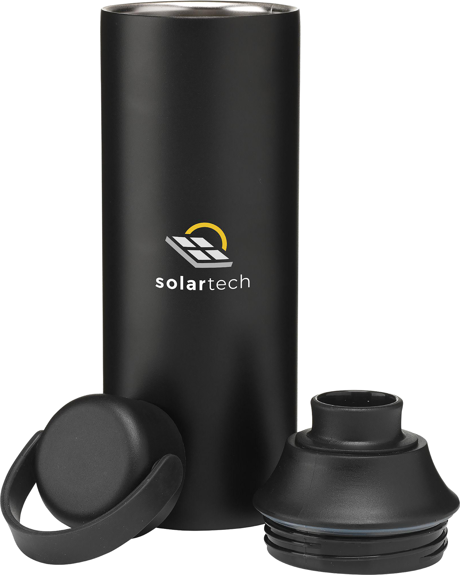 Picture of Recycled stainless steel double walled bottle (600ml)