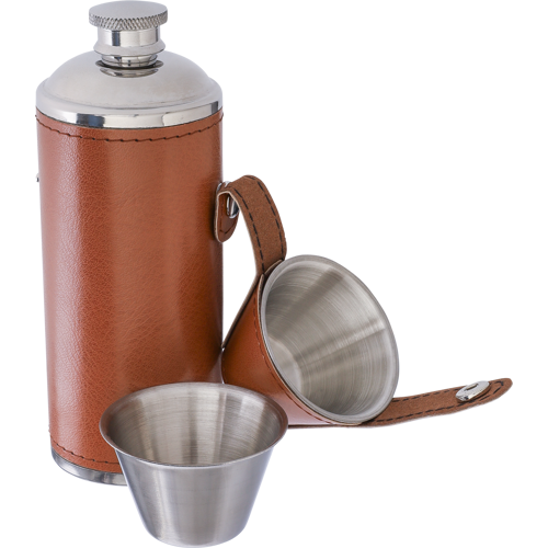 Recycled stainless steel flask (230ml)