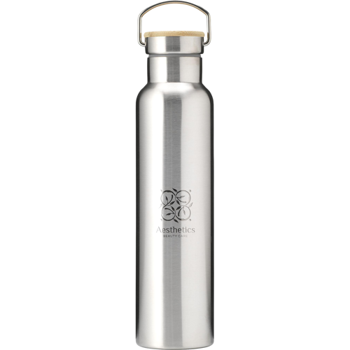 Double walled recycled stainless steel bottle (750ml)