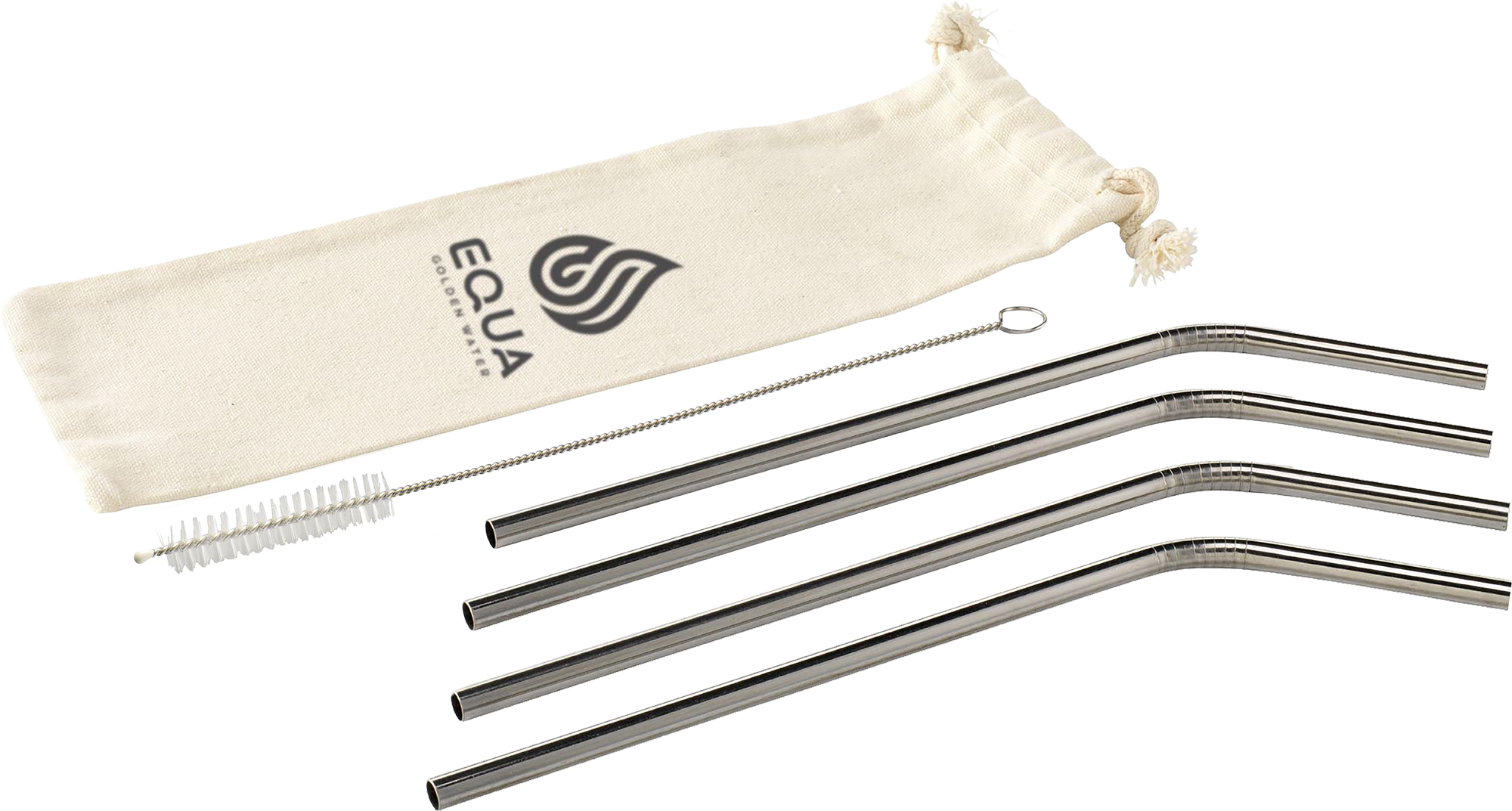 Picture of Stainless steel straw set