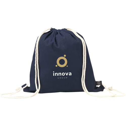 Recycled drawstring backpack (150gsm/4.42oz)