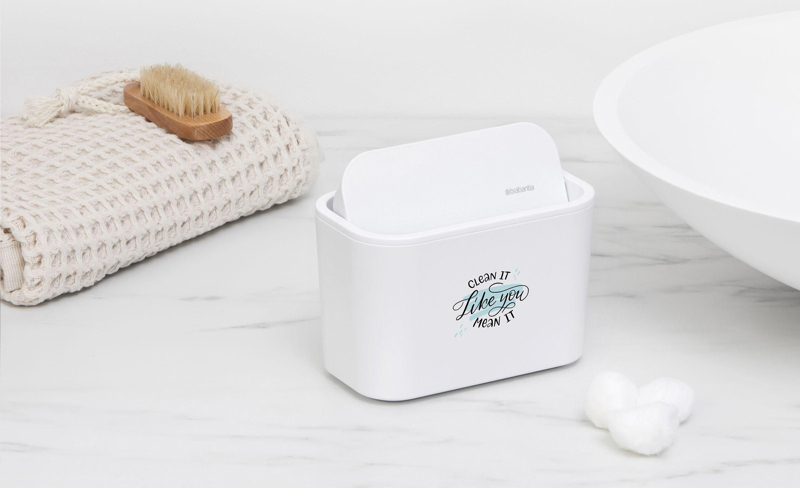 Brabantia Mindset bathroom waste caddy 262961_002 (White)