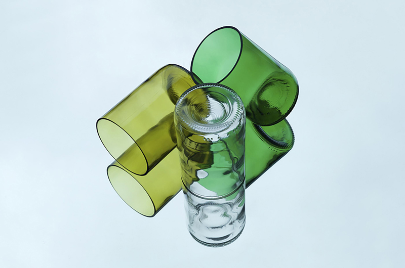 Rebottled® glass tumbler (400ml) 269133_011 (Brown)
