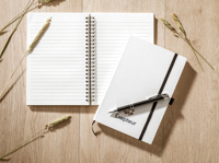 Milk carton notebook (approx A5) 261512_357 (Beige)