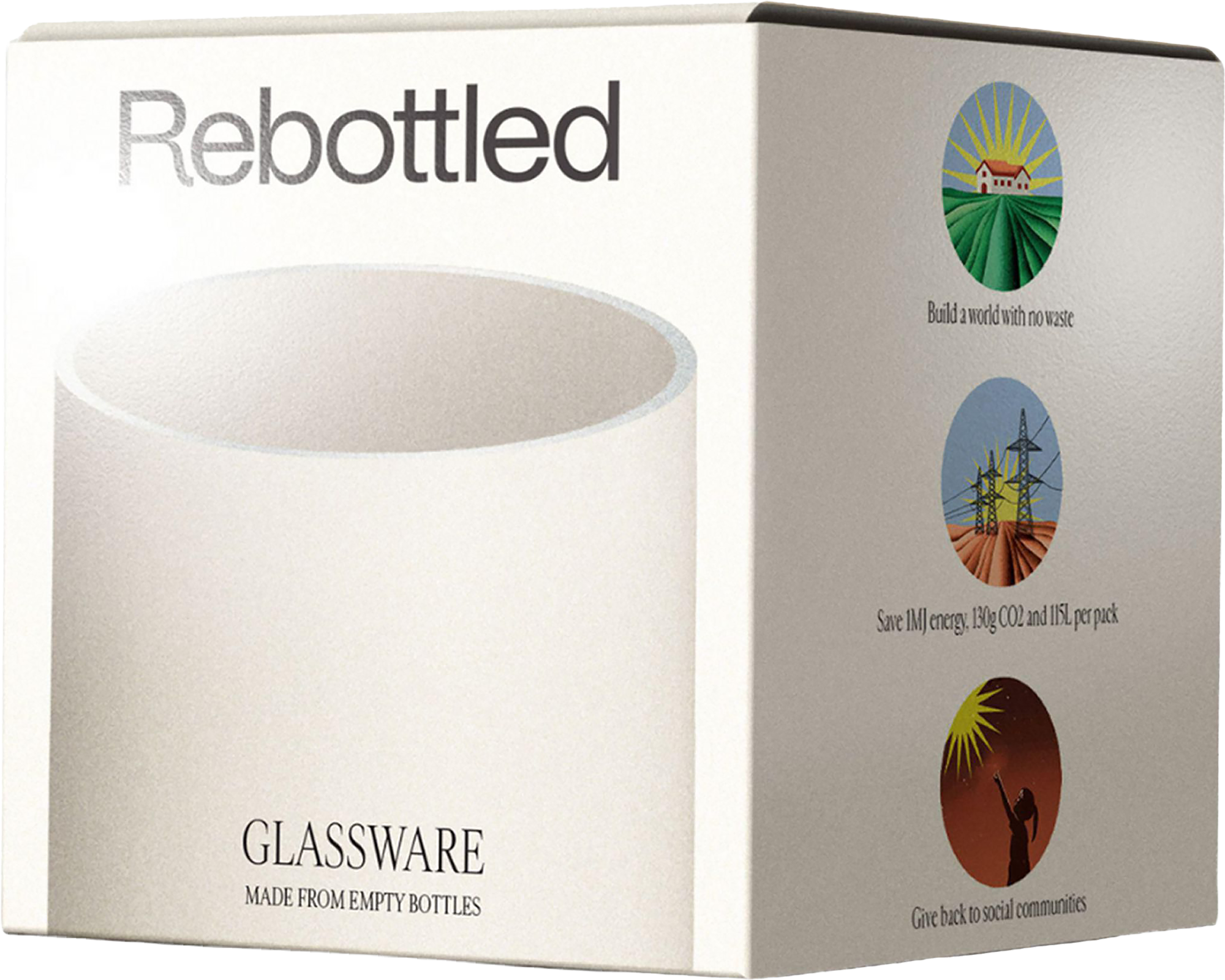 Picture of Rebottled® short tumbler (250ml)