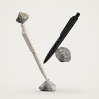Bio-Stone ballpen 261337_002 (White)