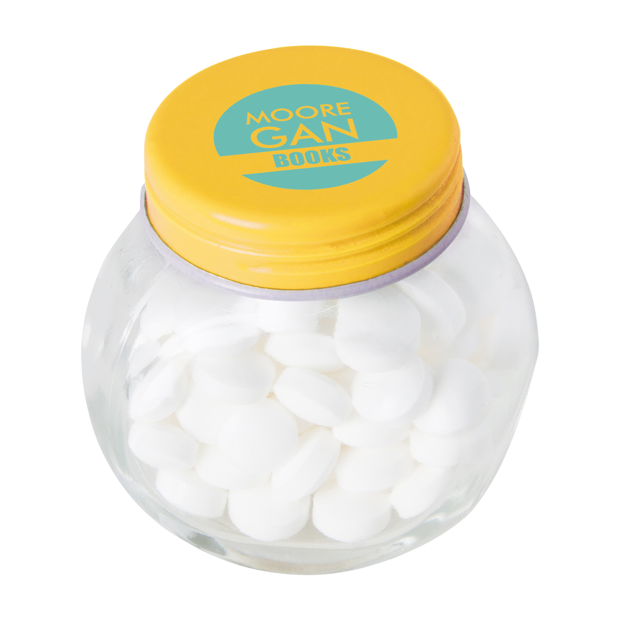Picture of Small glass jar with dextrose mints