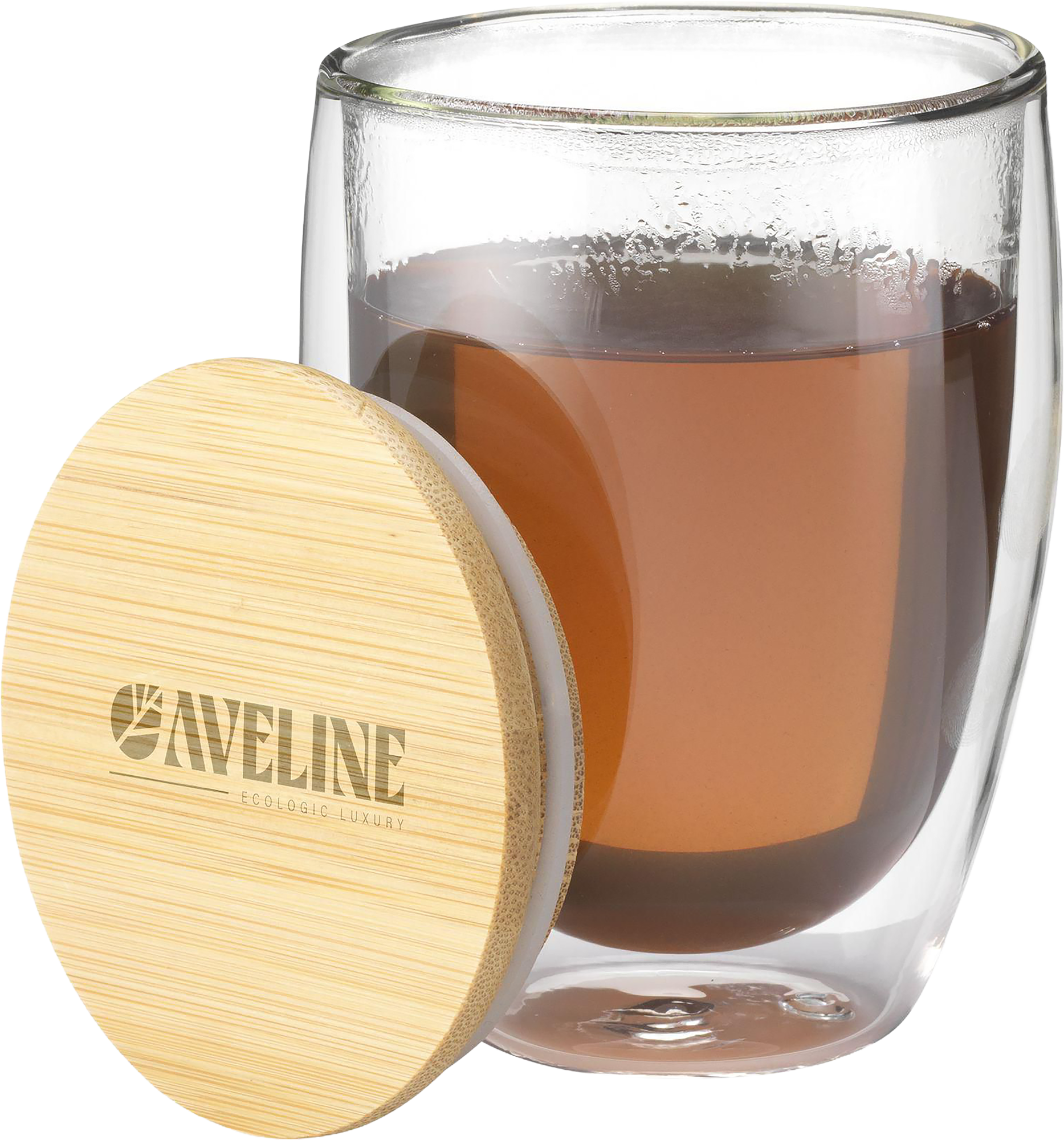 Picture of Double-walled glass cup (350ml)