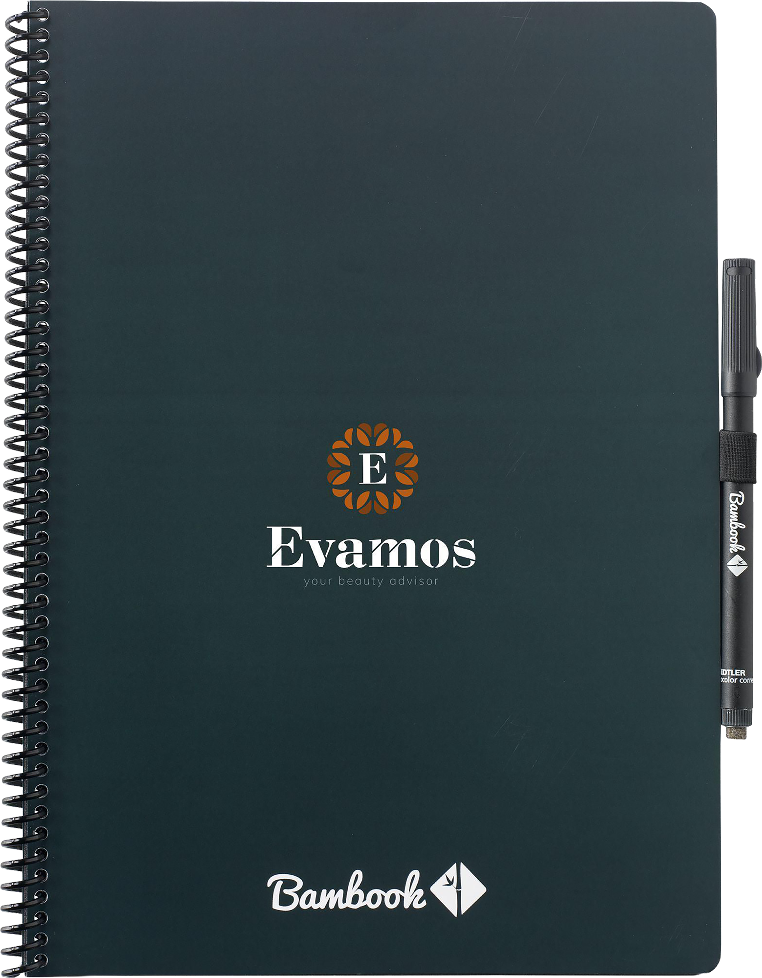 Picture of Bambook notebook with pen loop (approx A4)