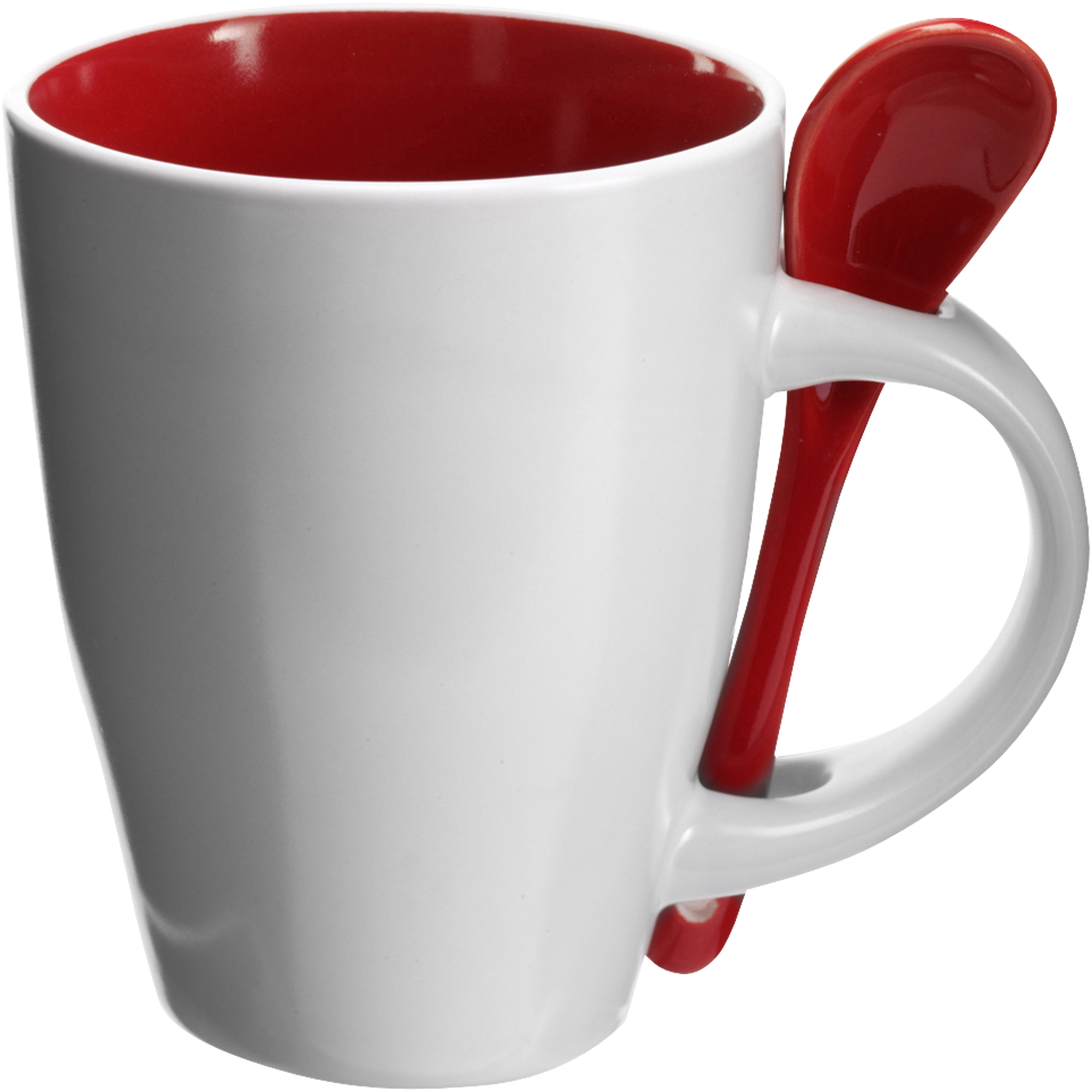 Picture of Coffee mug with spoon (300ml)