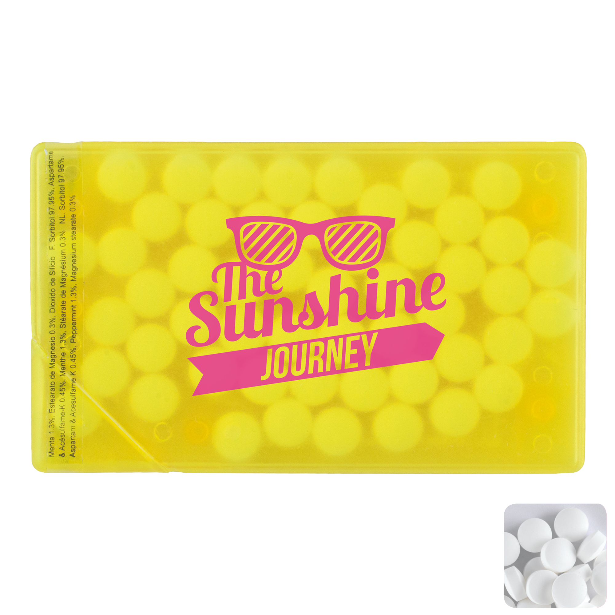 Picture of Mint card with sugar free mints