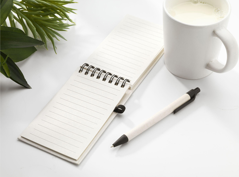 Milk carton notebook (approx A6) 262751_001 (Black)