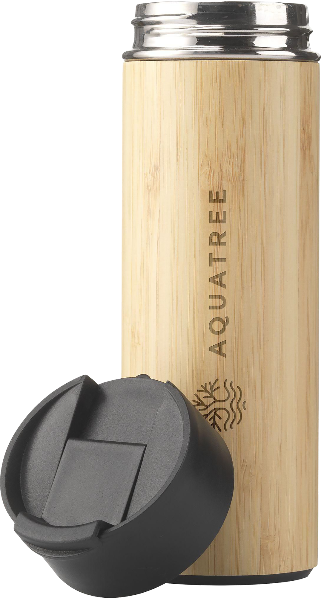 Picture of Bamboo double walled bottle (360 ml)