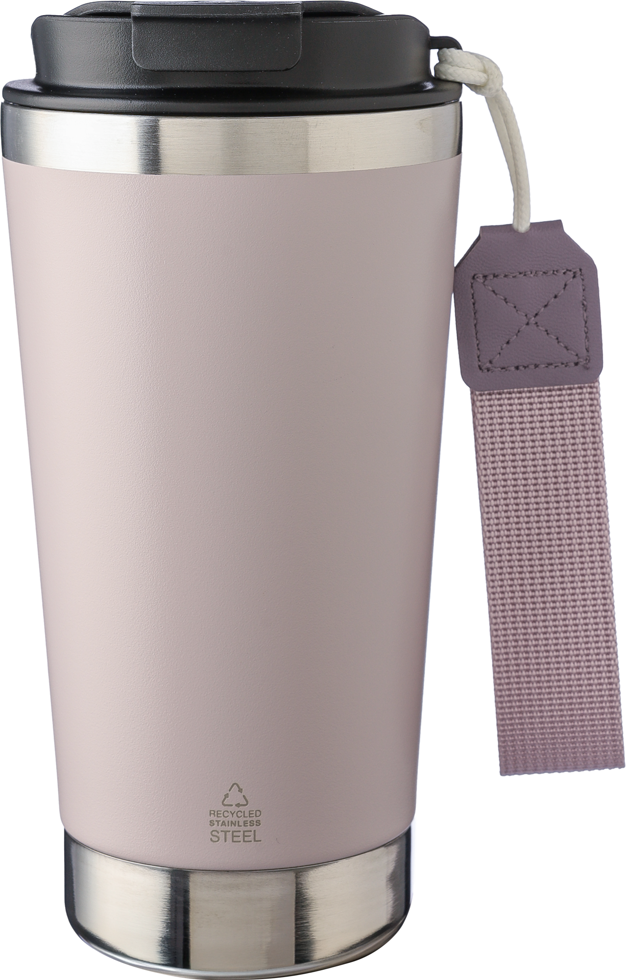 Picture of Recycled steel double walled travel mug (500ml)
