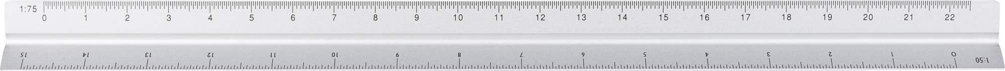 Picture of Aluminium scale ruler (30cm)