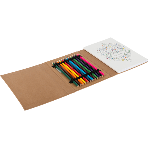 Colouring folder for adults