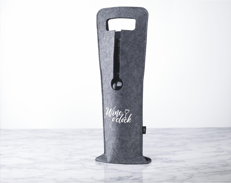 RPET wine bottle holder 261354_003 (Grey)