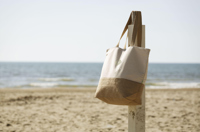 Organic cotton beach bag (320 gsm/9.4oz) 265681_311 (Natural)