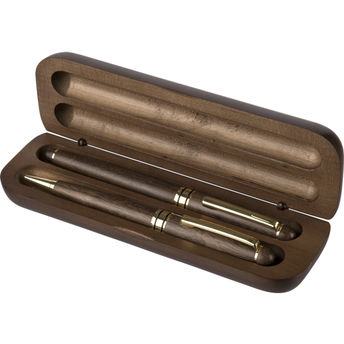 Walnut pen set