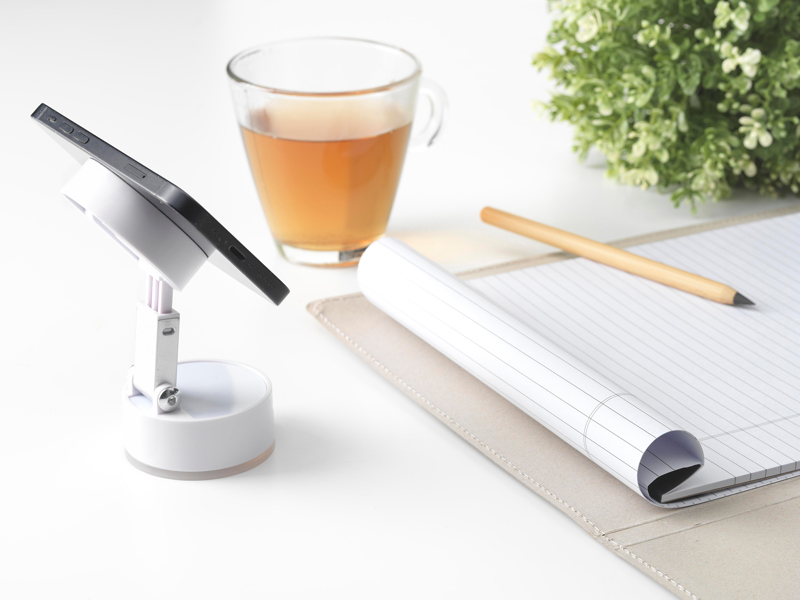 Magnetic phone holder with suction cup  263203_002 (White)