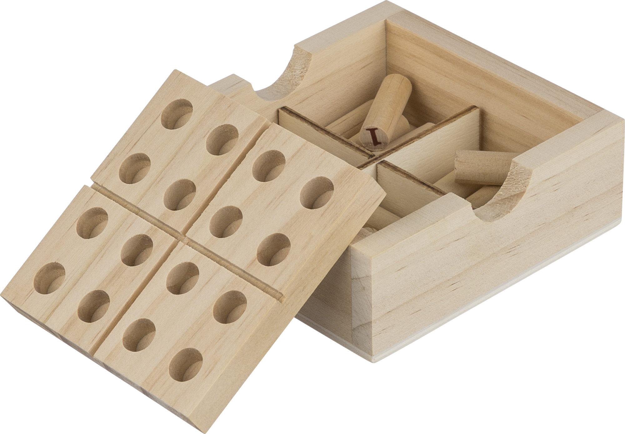 Picture of Mini wooden Sudoku set