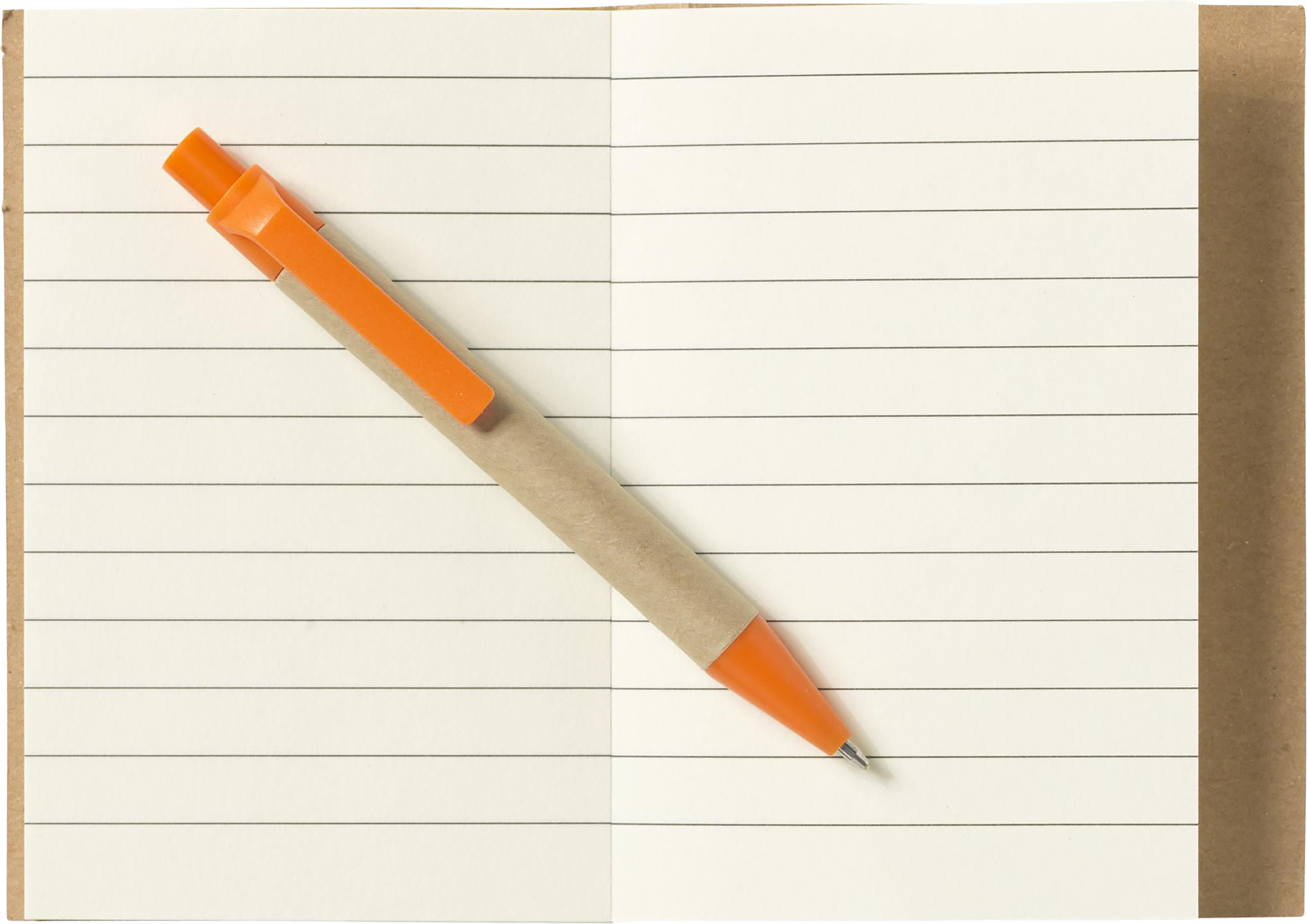 Picture of  Recycled mini notebook and pen (approx A7)