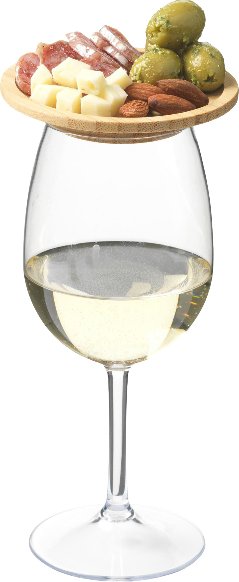 Picture of Wooosh bamboo wine glass topper