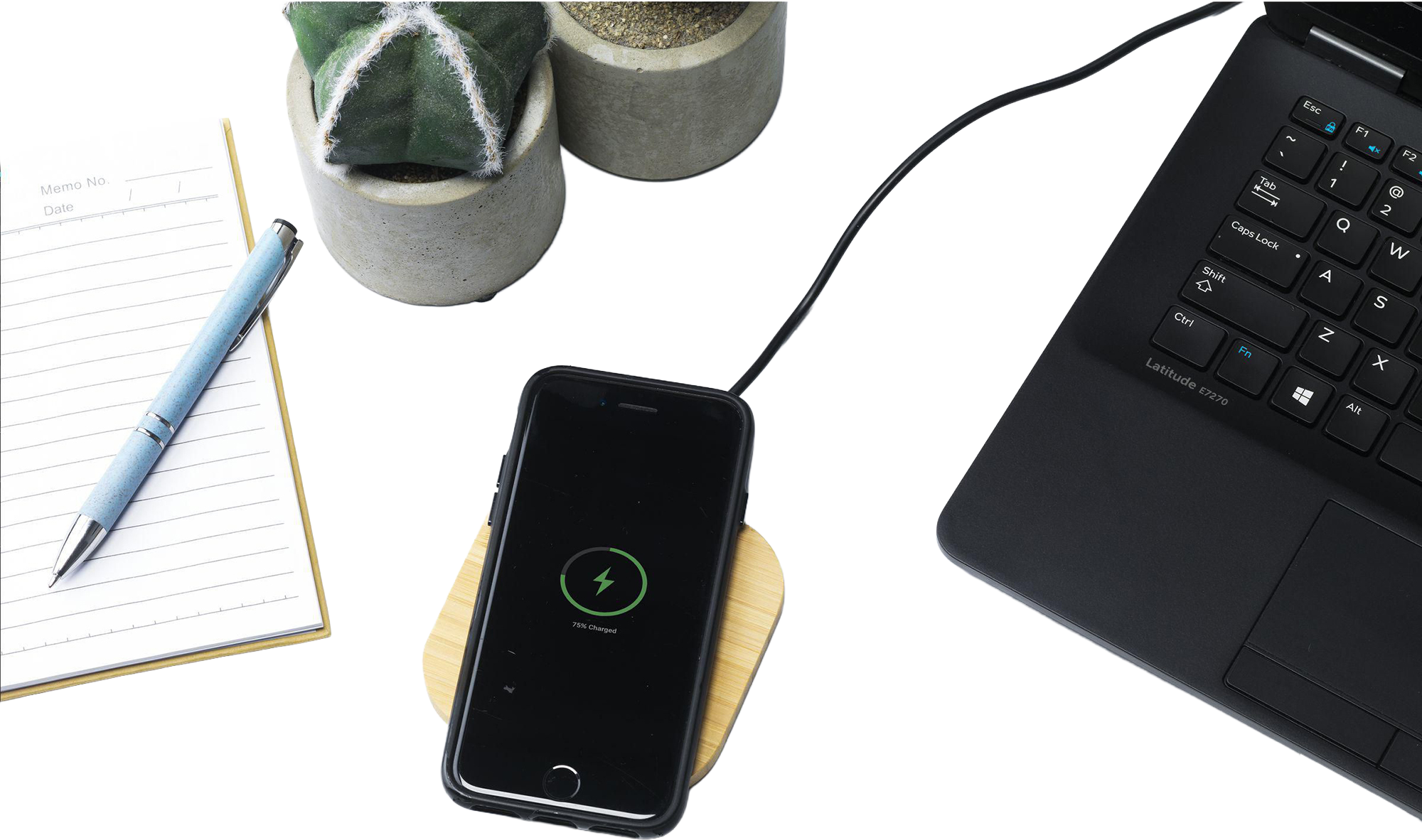 Picture of Bamboo wireless charger 