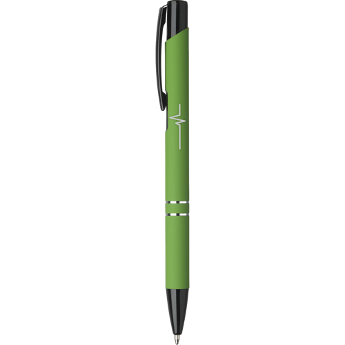 Ebony rubberised pen