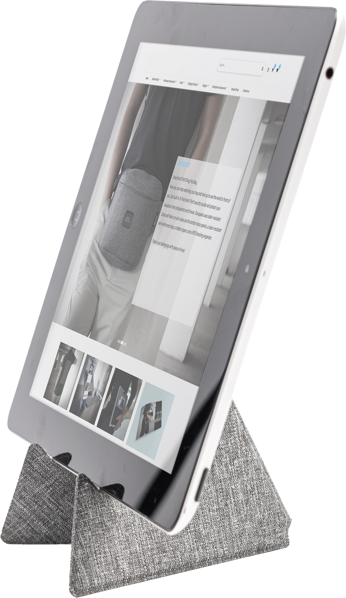 Picture of BrandCharger RPET phone & tablet stand