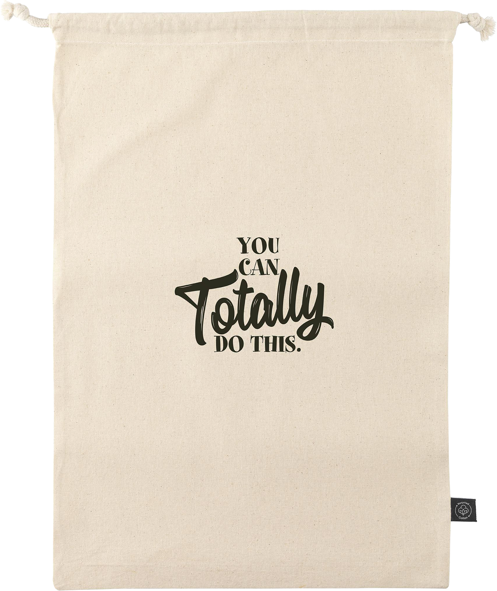 Picture of Recycled cotton gift pouch (150gsm/4.42 oz)
