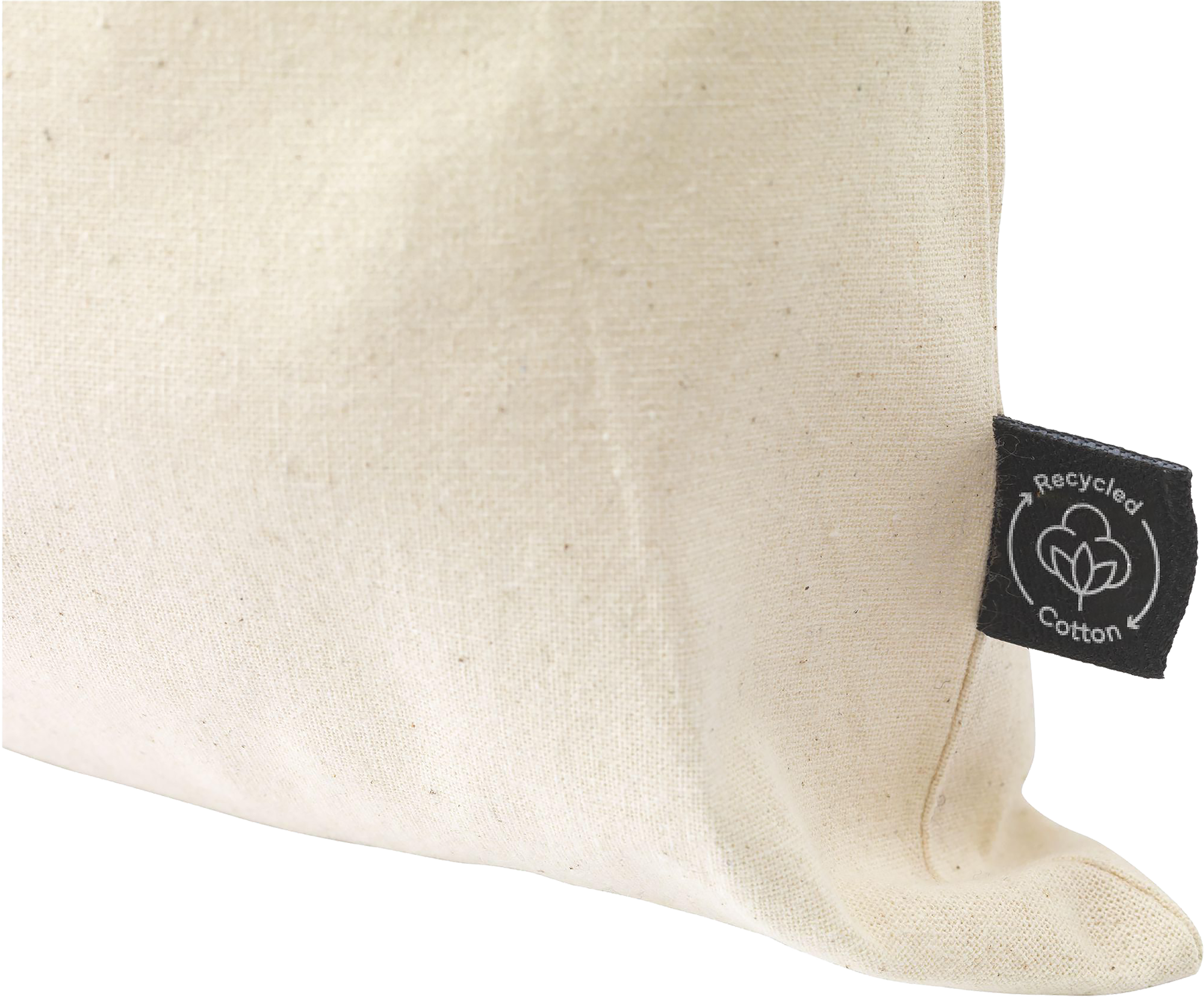 Picture of Recycled cotton gift pouch (150gsm/4.4oz)