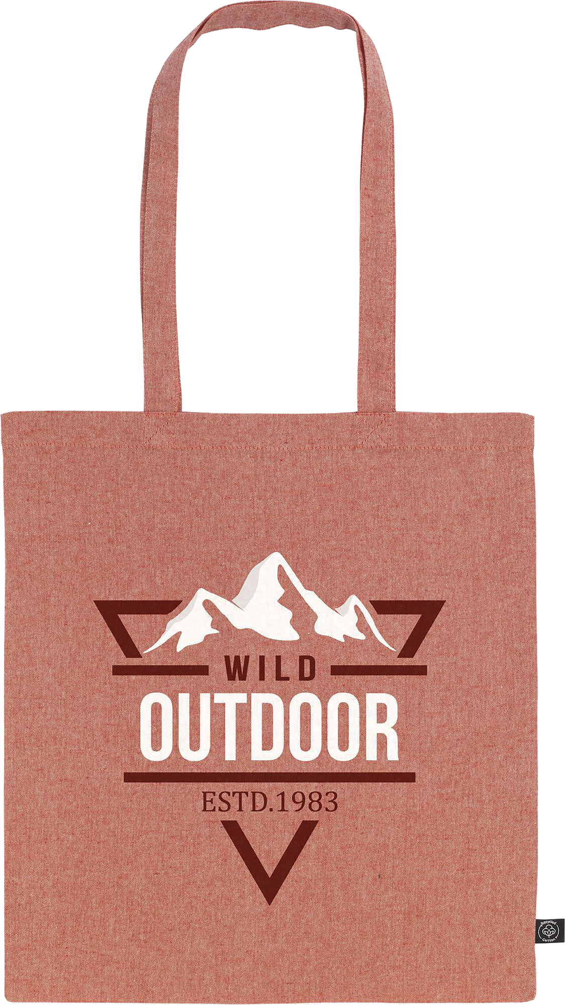 Picture of Recycled cotton shopper (180gsm/5.30z)