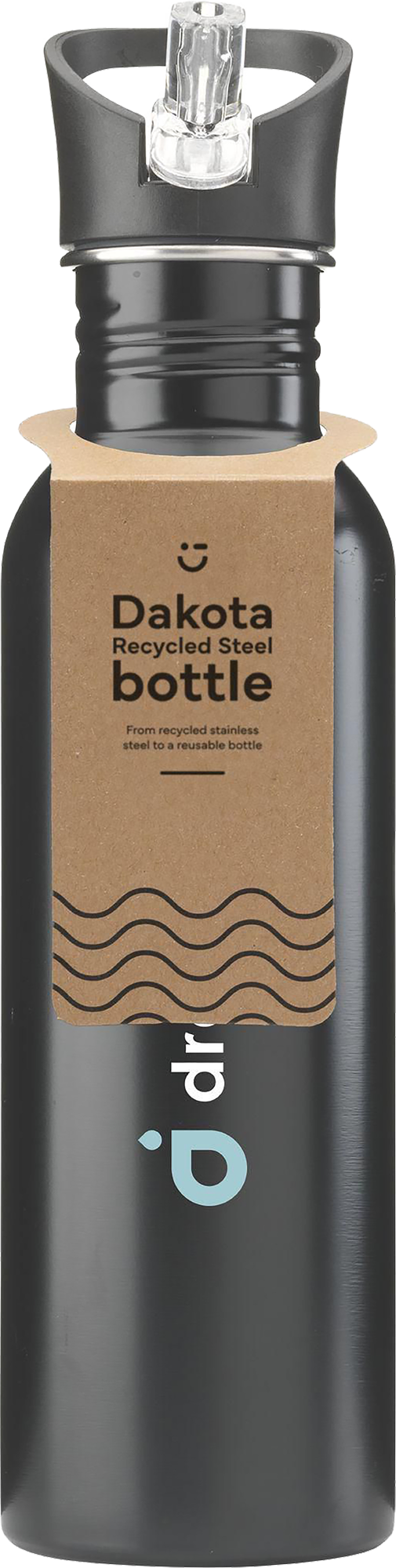 Picture of Recycled steel single walled bottle (750 ml)