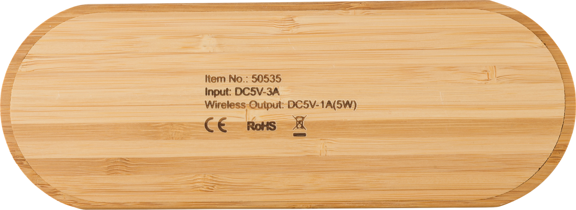 Picture of Bamboo dual wireless charger
