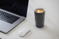 BrandCharger recycled ceramic coated travel mug (400ml) 1163673_lif