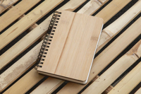 Notebook made from bamboo (approx. A6) 269099_011 (Brown)